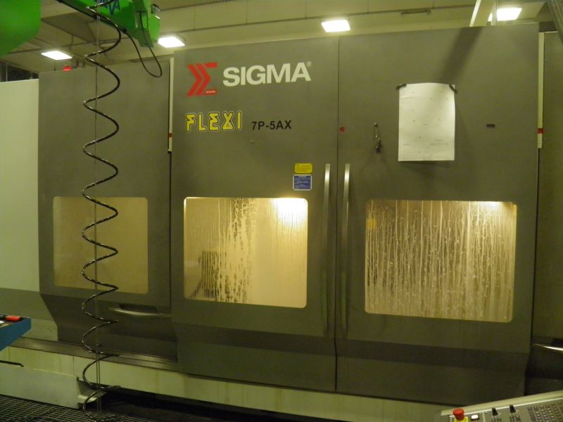 SIGMA FLEXI 7P - 5 axis milling